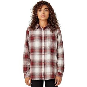 NWT Dickies Flannel Long-Sleeve Shirt M X26